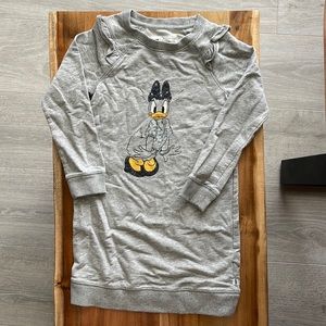 EUC Gap kids X Disney sweater dress with Daisy size S